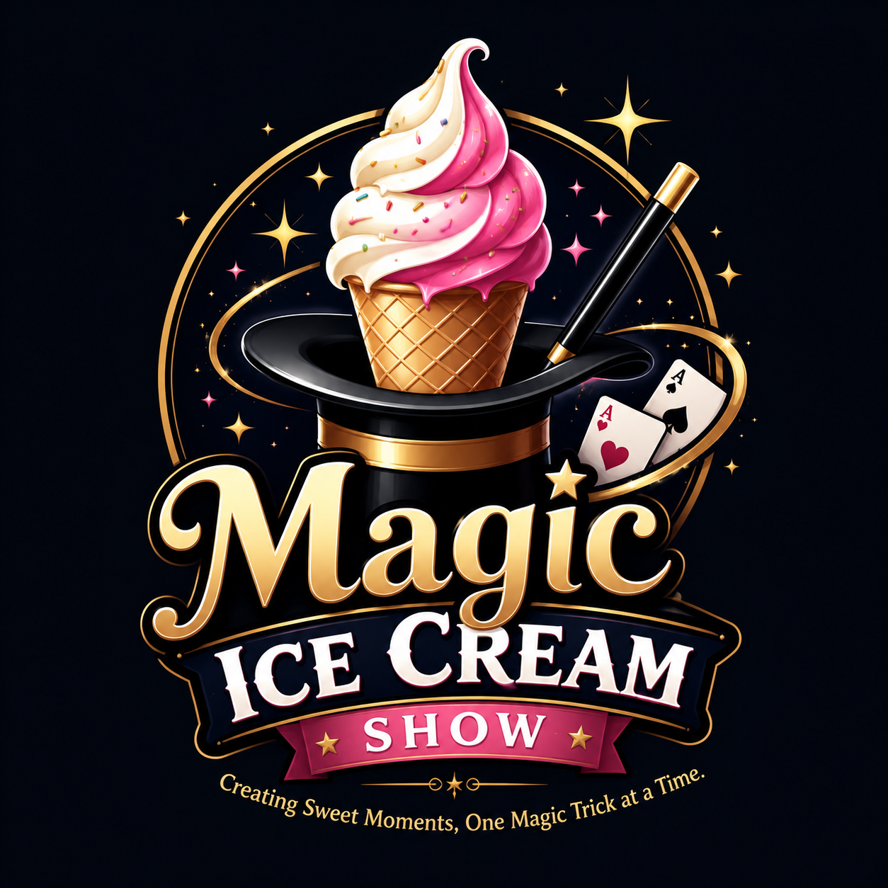 Magic Ice Cream Show logo